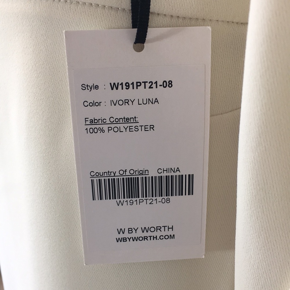 NWT, W by Worth Chic Safari Pant Suit - Picture 12 of 15